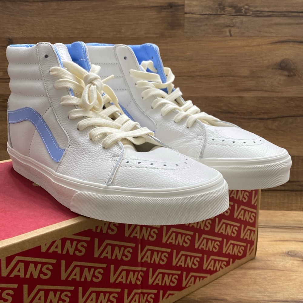 LEATHER VANS SK8 HI BRAND 🔥 NEW